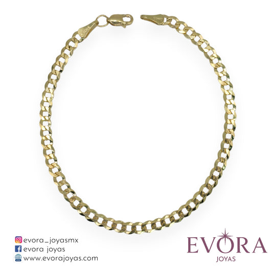 Pulsera Cubana de Oro 10k