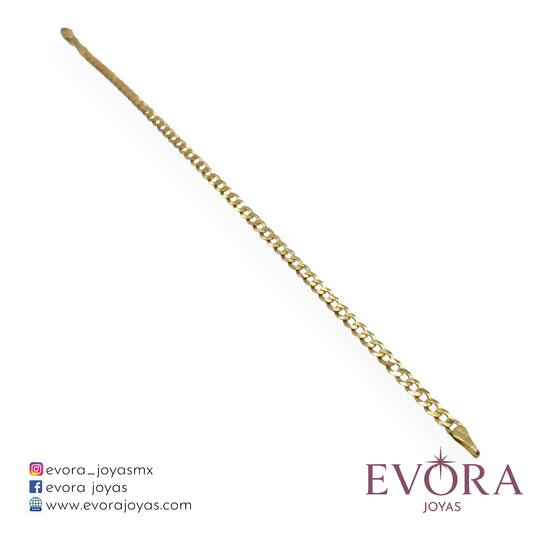Pulsera Cubana de Oro 10k